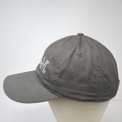econscious Baseball Cap Gray One Size Eye Bee M Rebus IBM Logo Slideback Hat