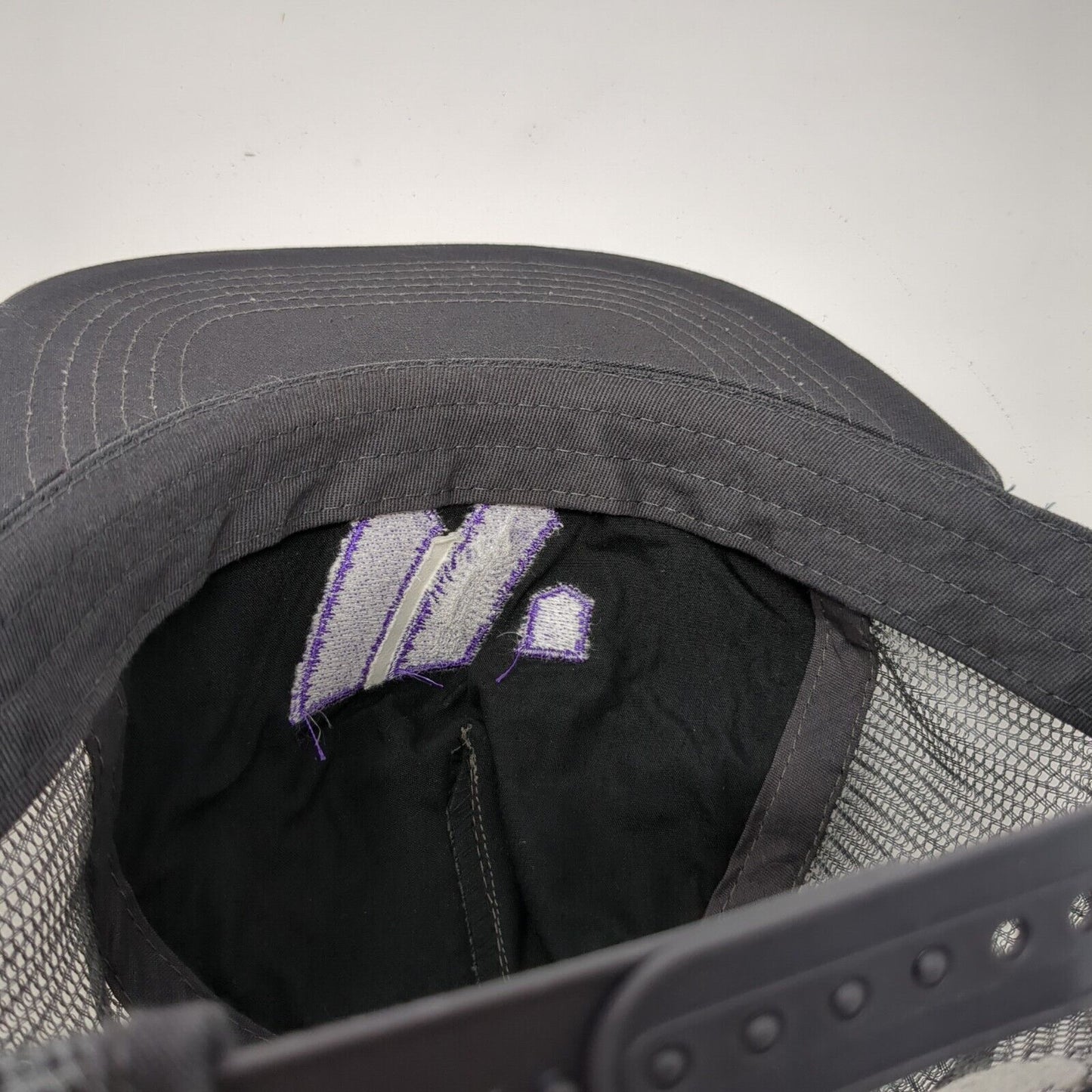 Great Salt Lake Institute Snapback Trucker Hat Gray OSFA Mesh Back