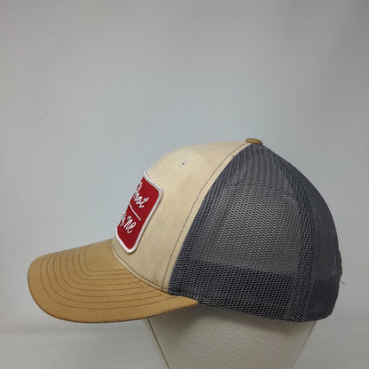 The Hoot Forest City NC Snapback Mesh Back Trucker Hat Multi One Size