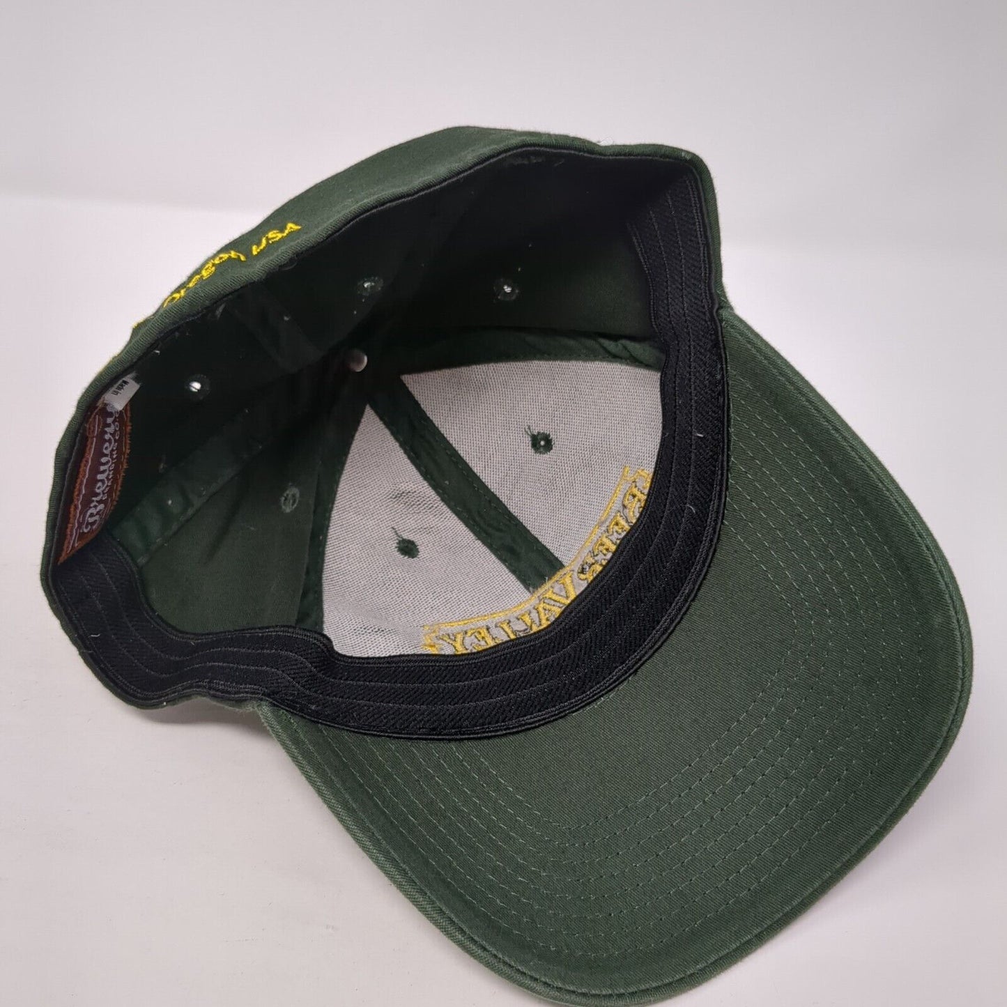 Beer Valley Brewing Company Fitted Hat Green L/XL Embroidered Outdoor