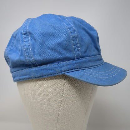 The Children's Place Blue Army Cap One Size Embroidered Hearts Rhinestones Hat