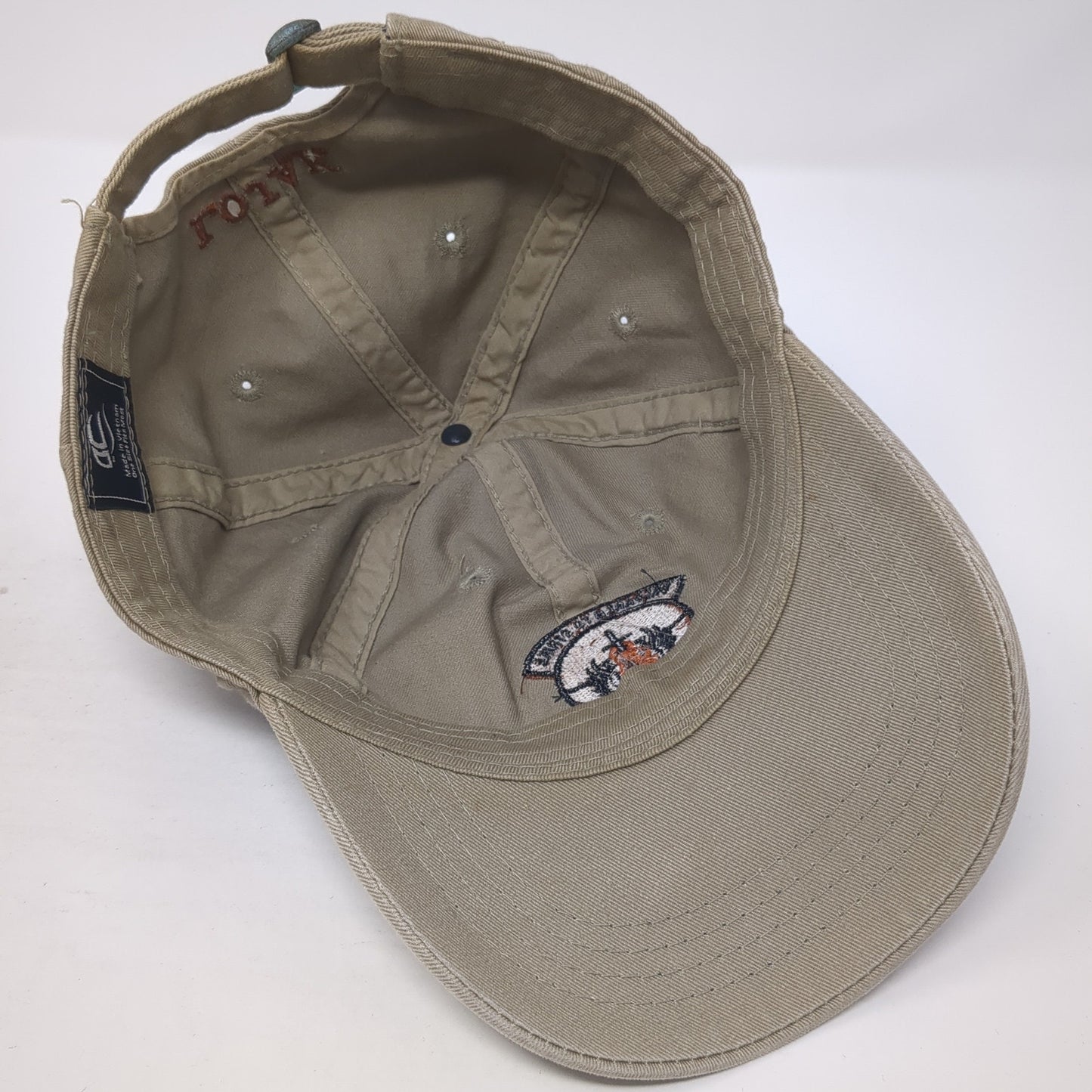 Prepared To Strike Lojak Slideback Hat Brown One Size Adjustable Outdoor Cap