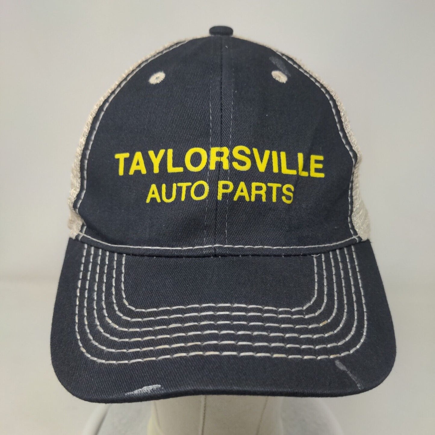 Taylorsville Auto Parts Trucker Hat Multicolor OSFA Adjustable Mesh Back