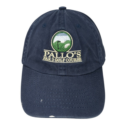 Pallo's Par 3 Golf Course Slideback Hat Blue One Size 2017 Bad Boys