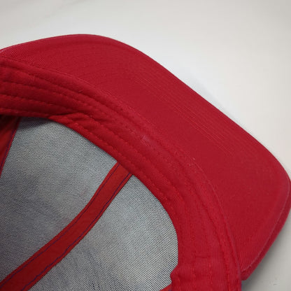 Nintendo Mario Snapback Hat Blue Red One Size Embroidered Character Logo Game