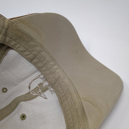 Ducks Unlimited Warrenton Baseball Cap Brown One Size Adjustable Embroidered