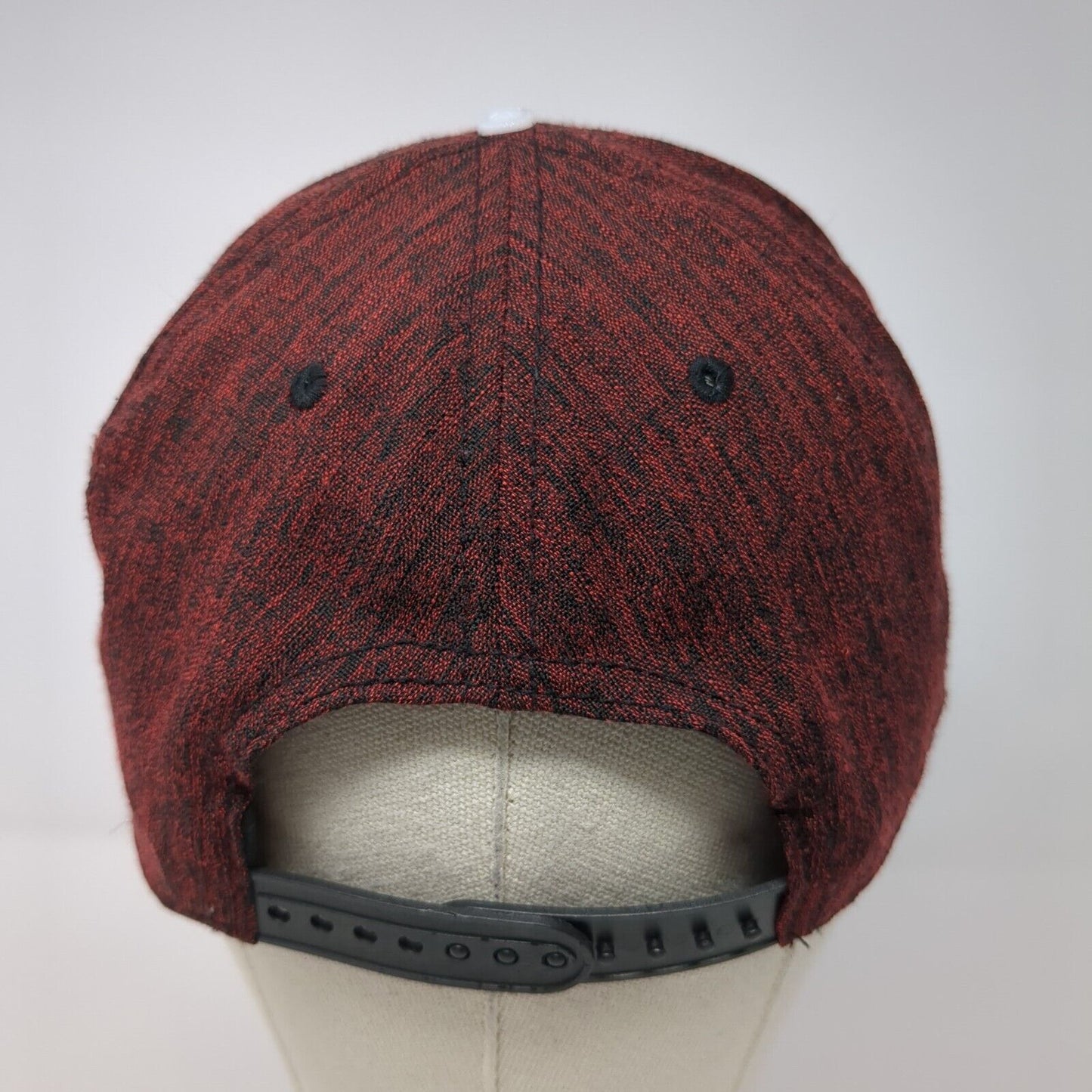 DC The Flash Snapback Hat Red One Size Adjustable Embroidered Vented Holes
