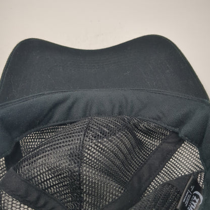 ZYIA Patch Snapback Trucker Hat Black One Size Mesh Back Adjustable
