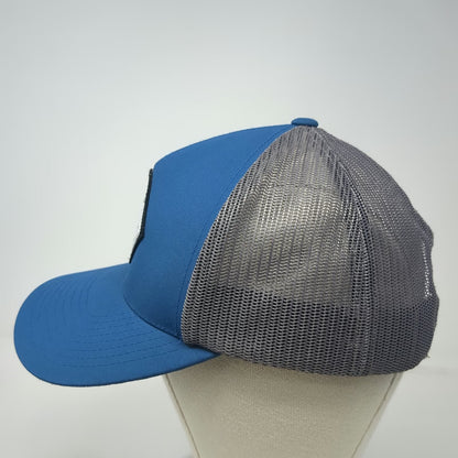 Salty Crew Trucker Hat Blue One Size Sink Swim S Hook Patch Mesh Back Snapback