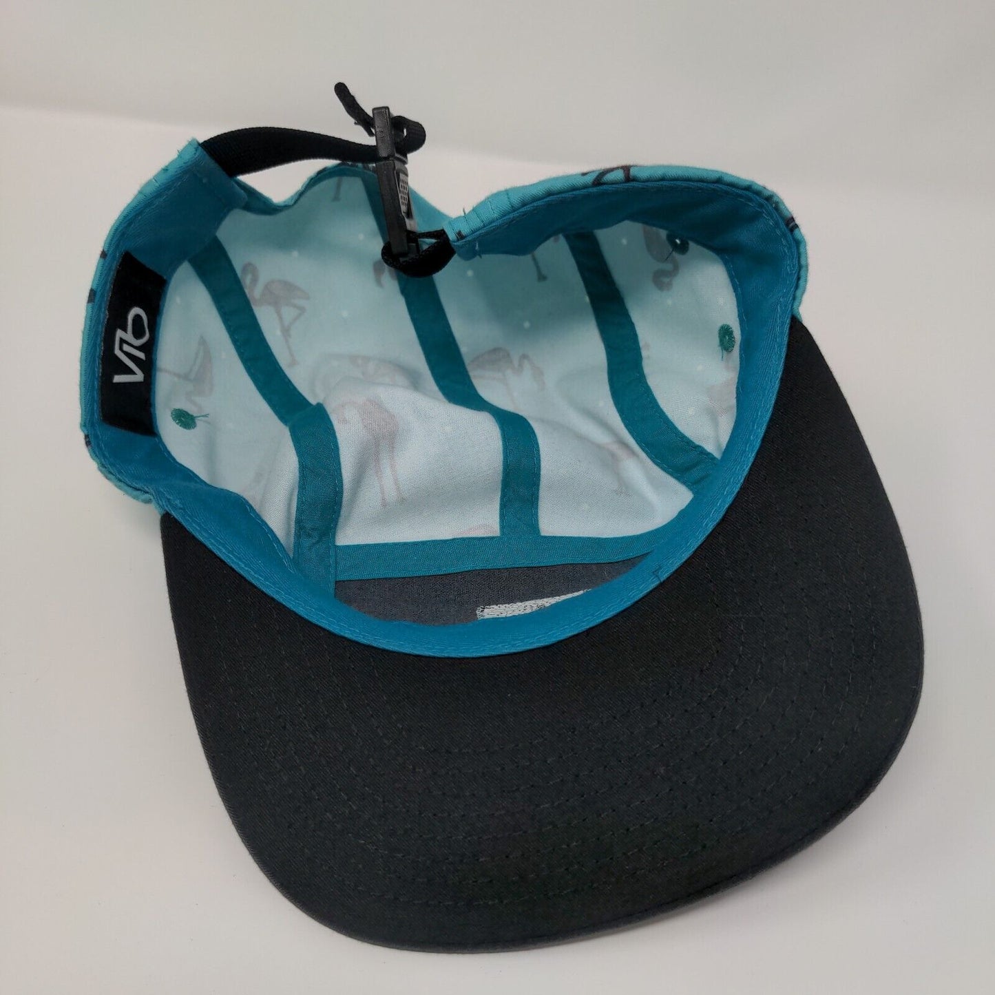 Vib Flamingo Strapback 5 Panel Hat Multicolor One Size Adjustable