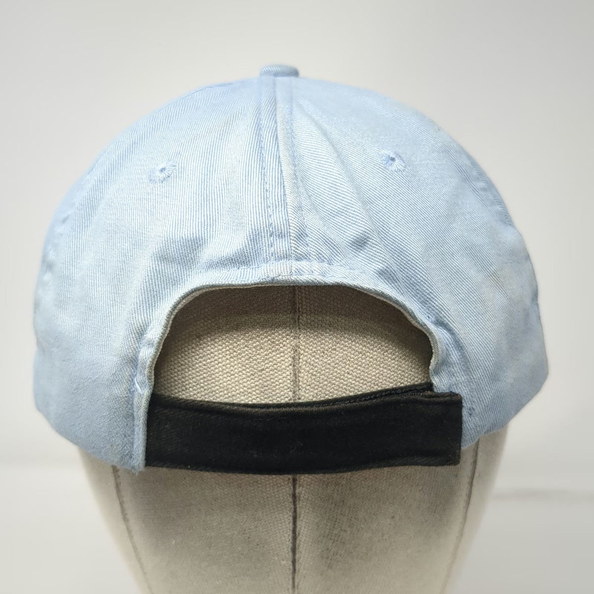 Pepsi Baseball Cap Blue One Size Two Tone Embroidered Logo Strapback Cotton Hat