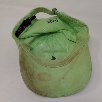 Polo Ralph Lauren Small Pony Slideback Hat Green One Size Embroidered