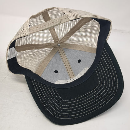 Commercial Tire Cooper Black One Size Trucker Hat Mesh Snapback Leather Patch