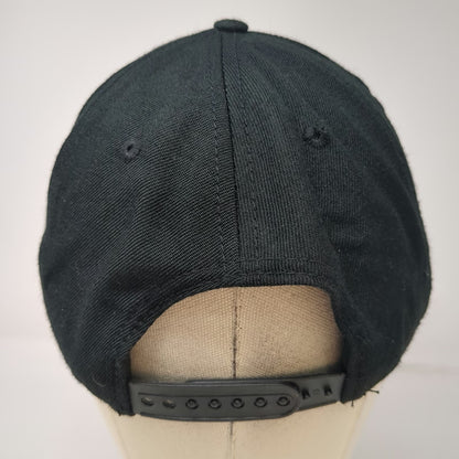 Nitro Circus Live Warning Graphic Snapback Black One Size Structured Logo Hat