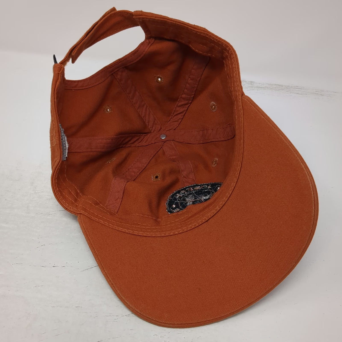 Ouray Sportswear Baseball Cap Orange One Size Joseph Fly Shoppe Strapback Hat