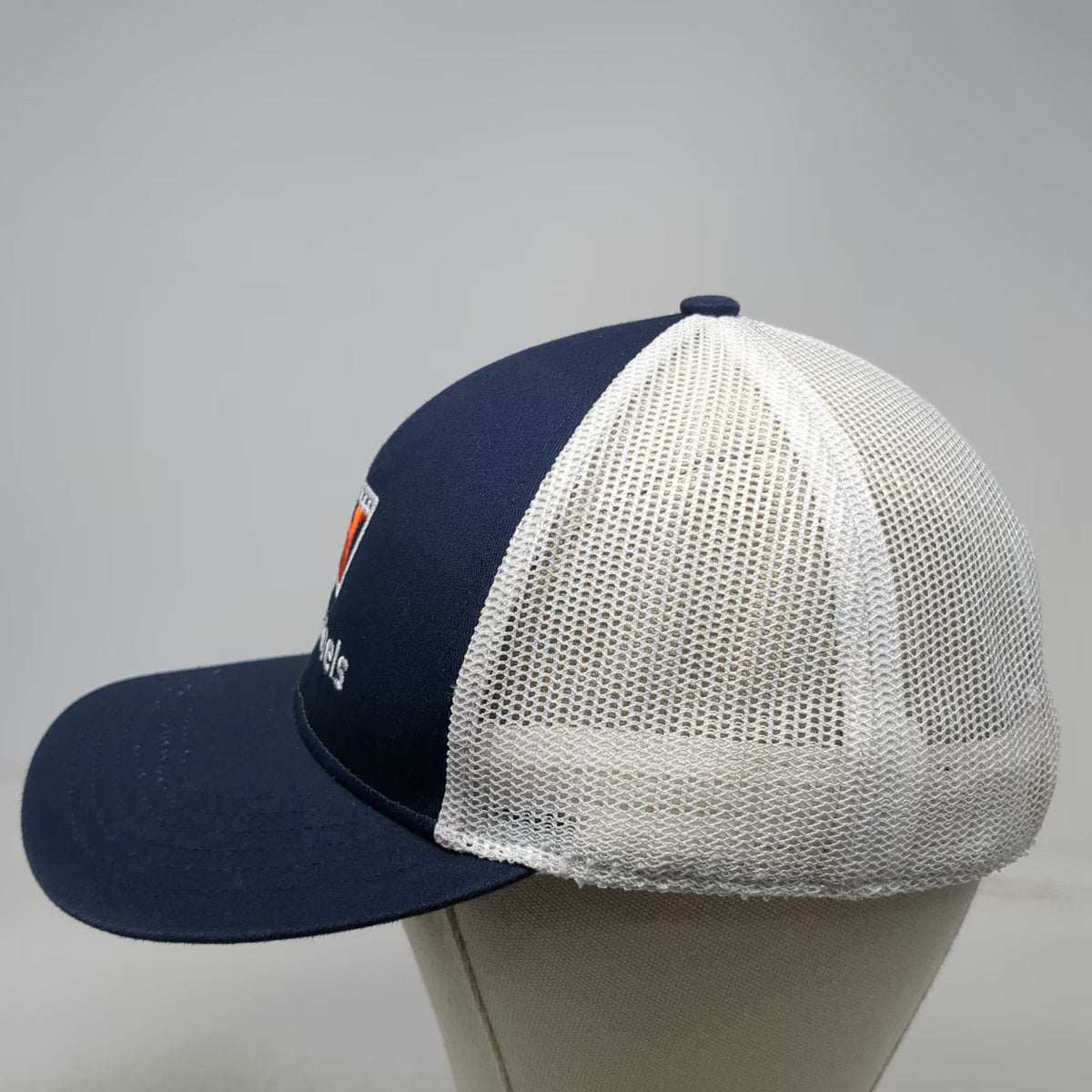 Outdoor Cap Trucker Hat Blue One Size Click Funnels Mesh Snapback Embroidered