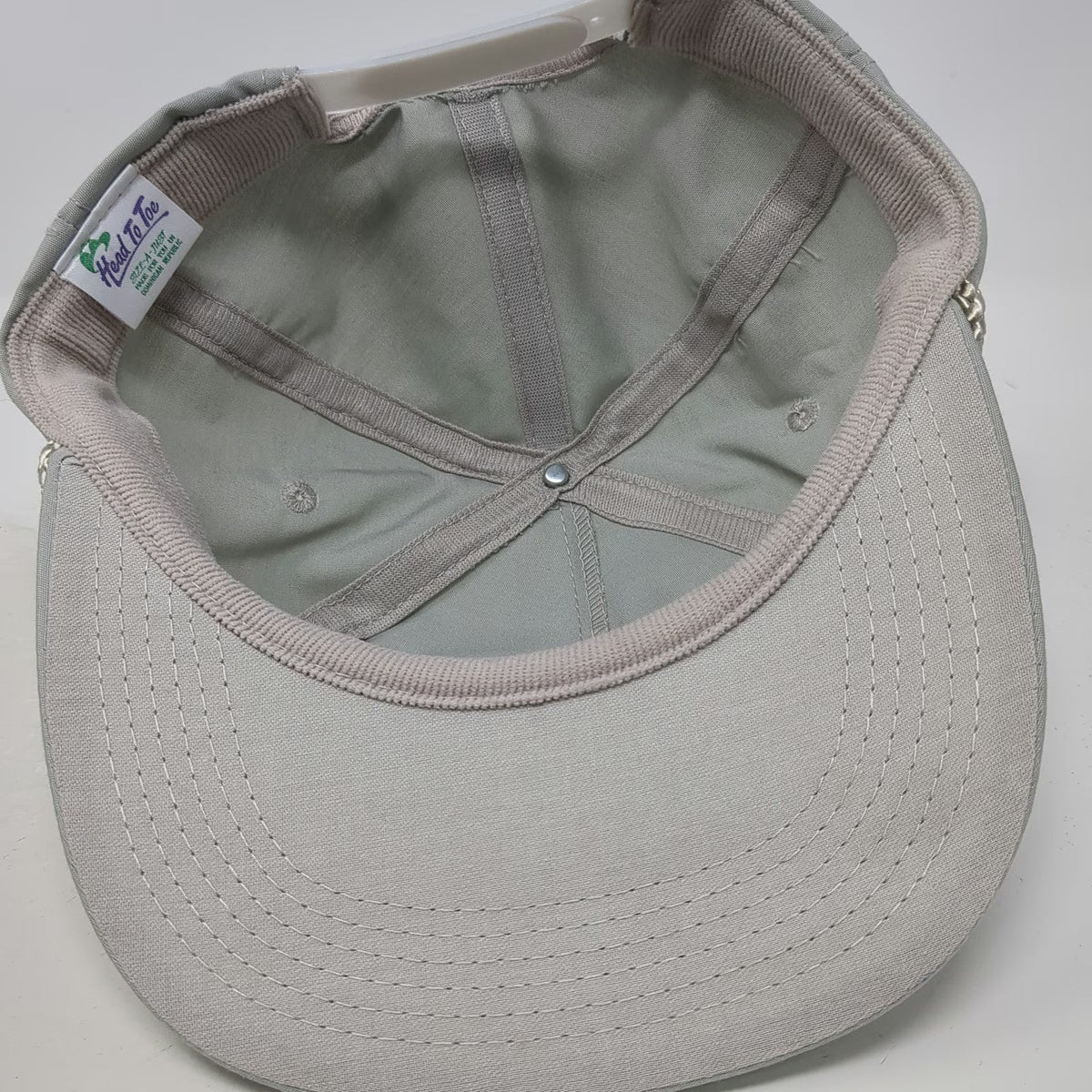 Head To Toe 5 Panel Gray Hat One Size Rope Henry Ankeny Co. Hanks Trophy Onion