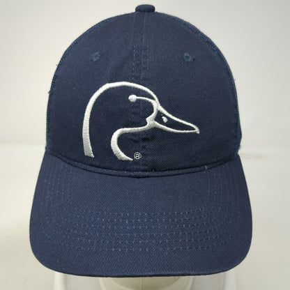 Ducks Unlimited Baseball Cap Blue One Size Mesh Back Strapback Duck Logo Hat