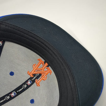 New York Mets MLB OC Sports Blue One Size Baseball Cap Strapback Textured Hat