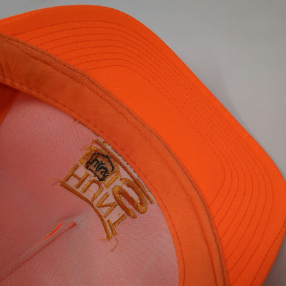 Head-To-Toe Trucker Hat Orange One Size Mesh US Forest Service Hunt US Forests