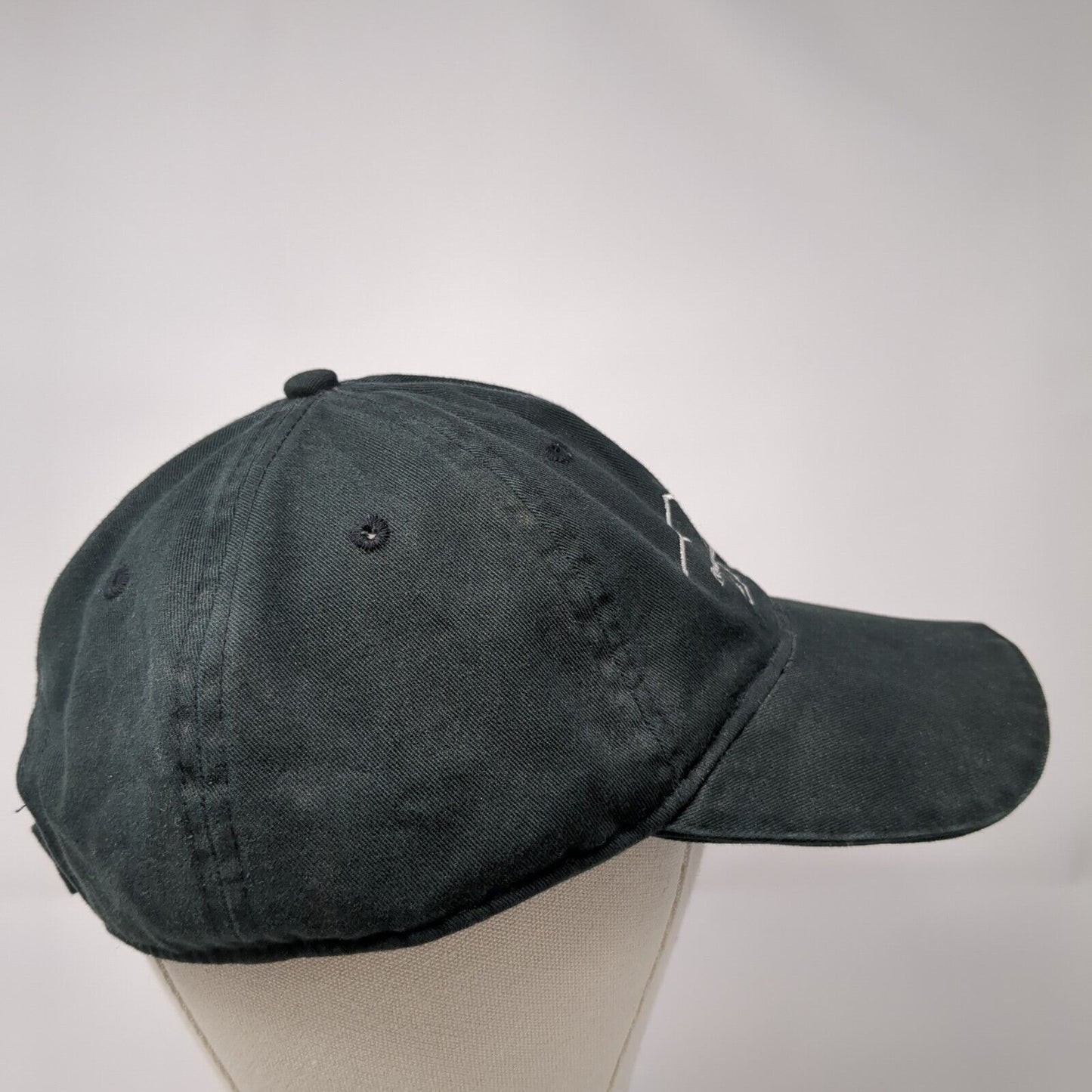 Polly Bemis Ranch Strapback Hat Black One Size Adjustable Torch Cap Outdoor Cap