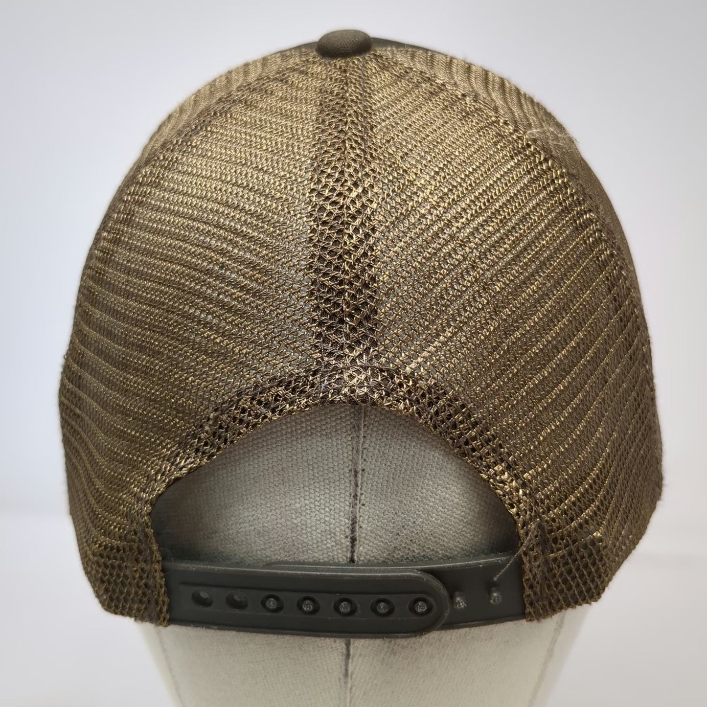Lost Love NYC Trucker Hat Brown One Size Mesh Snapback Rope Hearts LA Logo