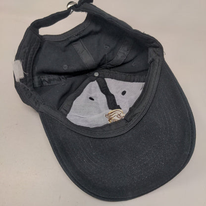 Panera Bread Slideback Hat Black One Size Adjustable Embroidered 6 Panel