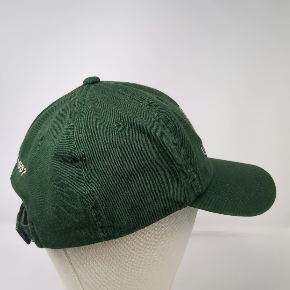 Outdoor Cap Ducks Unlimited Baseball Cap Green One Size Strapback Hat Since 1937