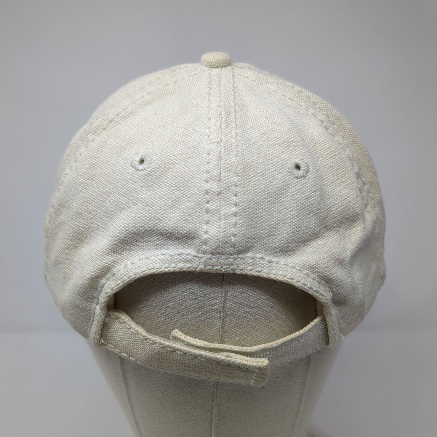 McCall Idaho Strapback Hat Cream One Size Adjustable Embroidered Polar
