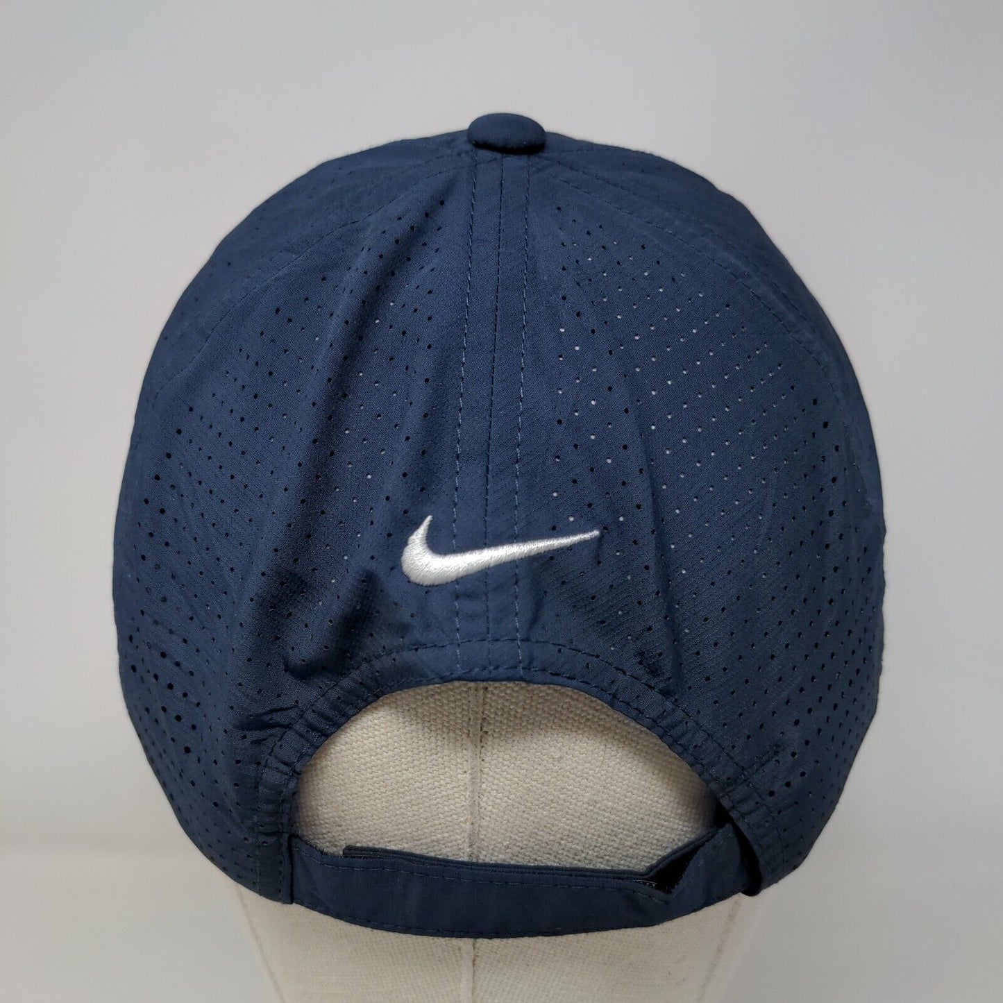 Fairfield Geo Strapback Hat Blue OSFM Embroidered Nike Heritage 86