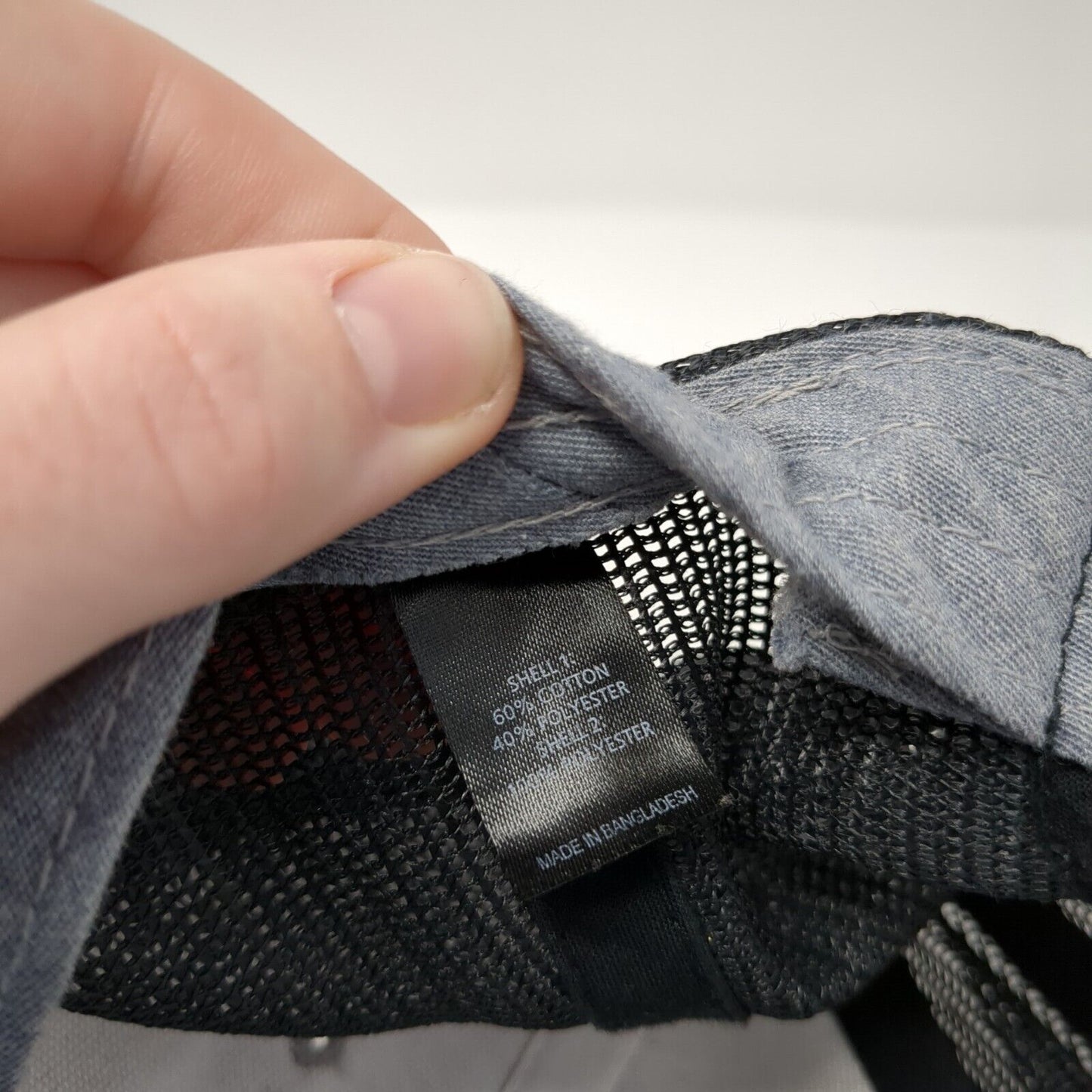 Ourea Outdoors Patch Snapback Trucker Hat Gray One Size Mesh Back