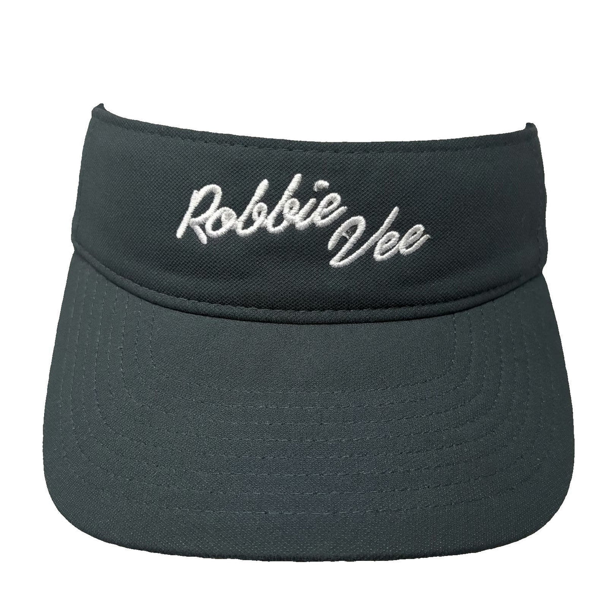 Nike Visor Black One Size Robbie Vee Embroidery Dri-FIT Adjustable Strapback Hat