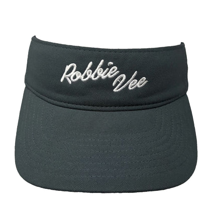Nike Visor Black One Size Robbie Vee Embroidery Dri-FIT Adjustable Strapback Hat