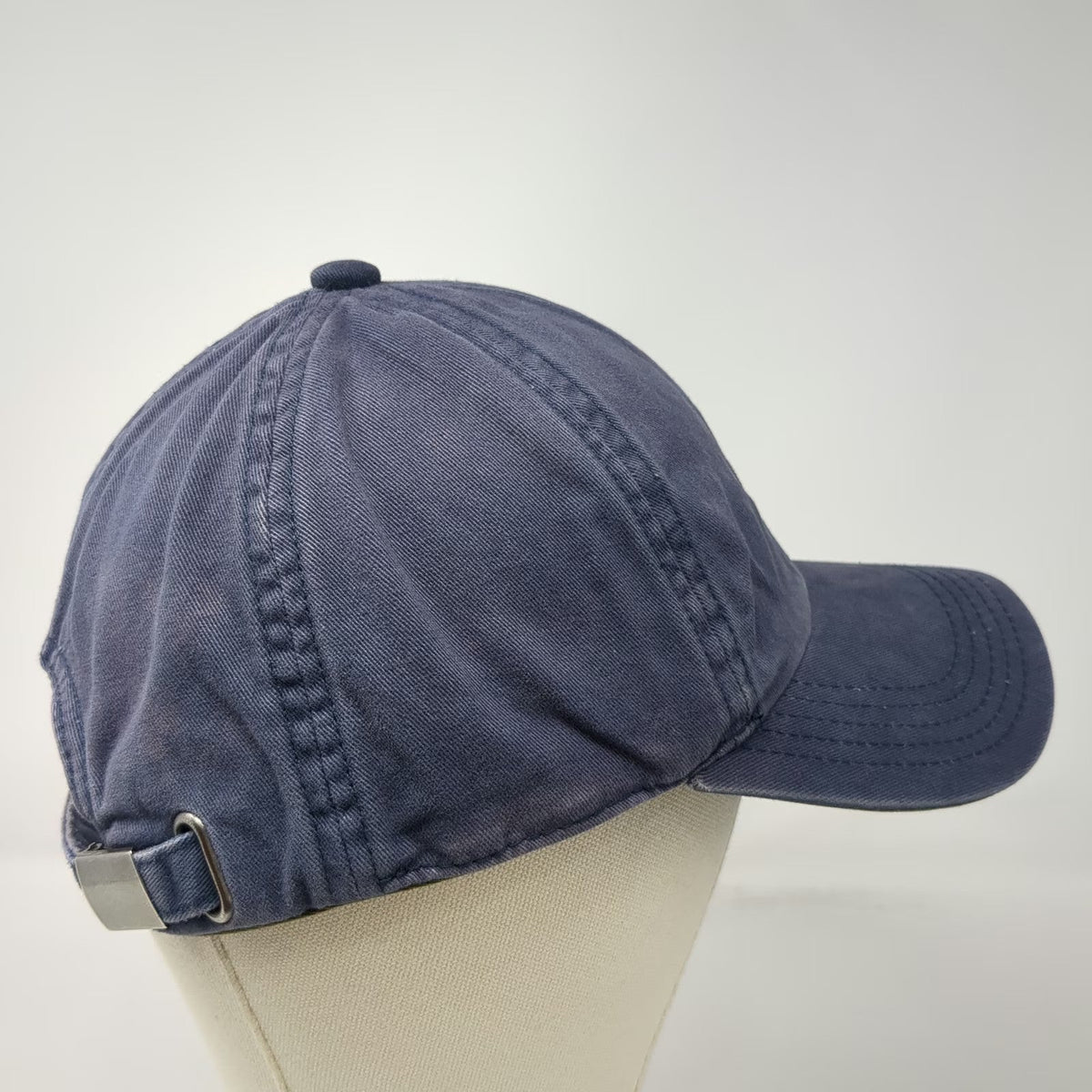 GAP Baseball Cap Blue One Size Slideback Blank Green Underbrim Adjustable Hat