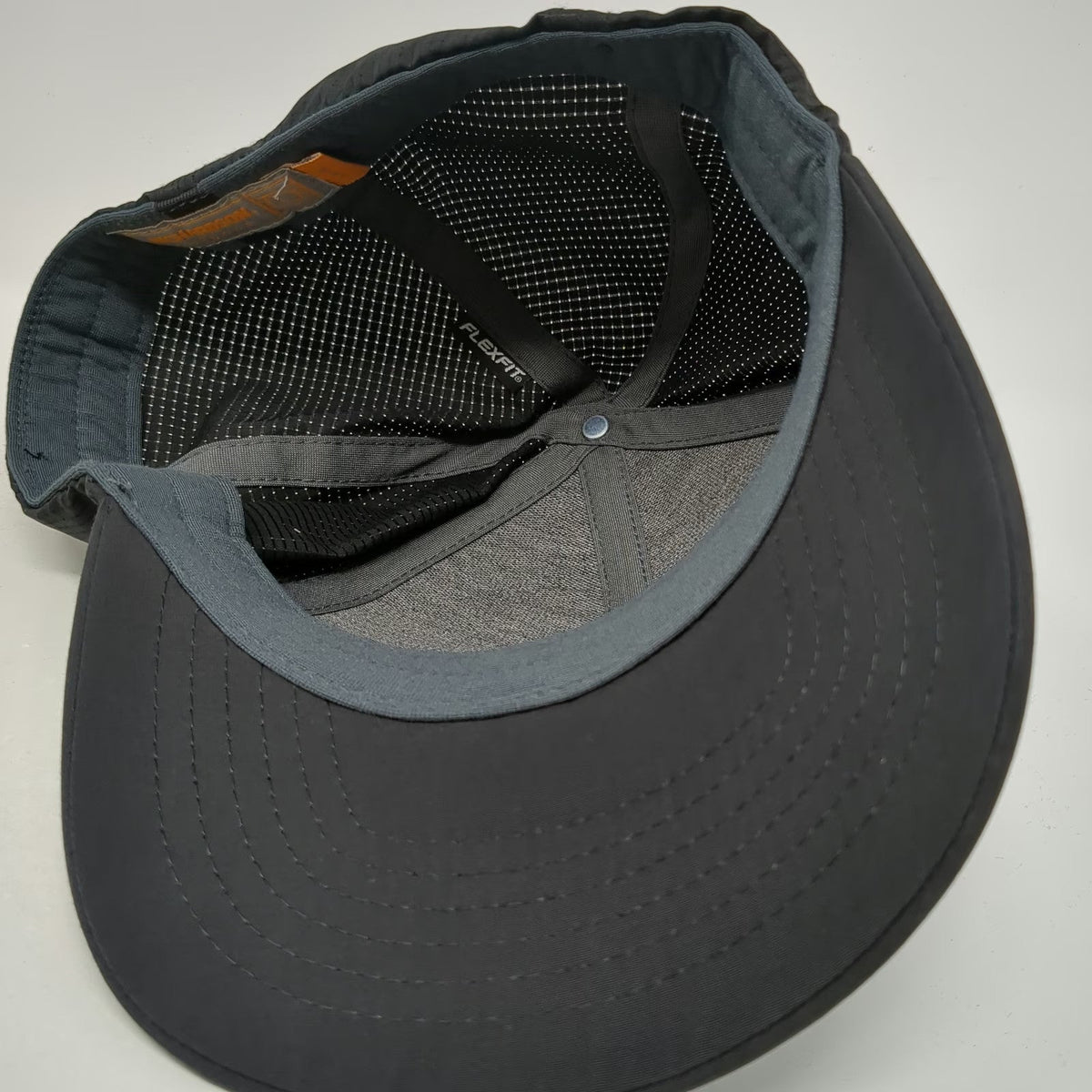 Richardson Baseball Cap Black Red Silver XL Arnold Service Flexfit Patch Hat