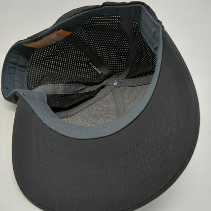 Richardson Baseball Cap Black Red Silver XL Arnold Service Flexfit Patch Hat