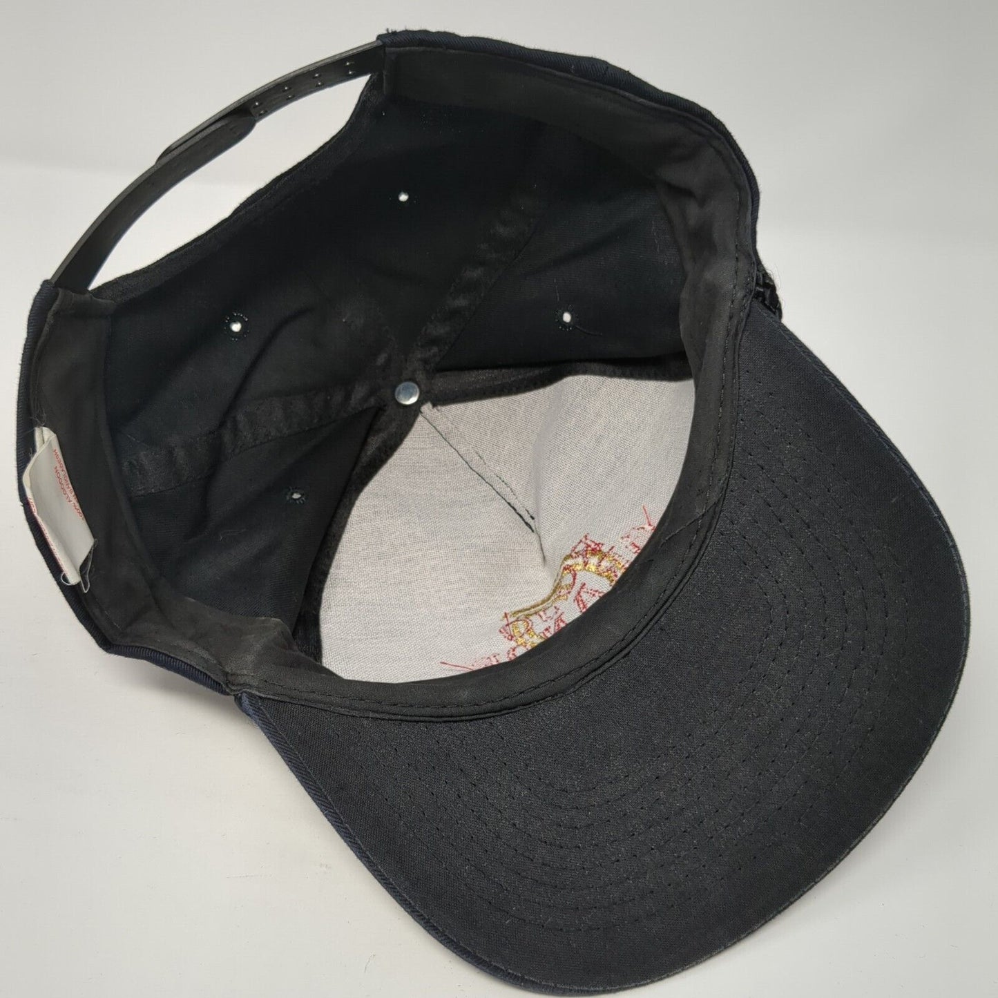 Rojo Grande Snapback Rope Hat Black One Size Adjustable Cobra Caps