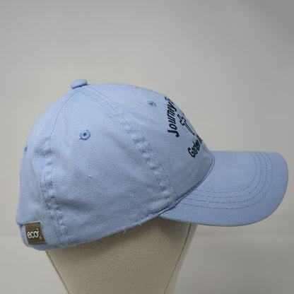 Journey To The Cross Cowboy Up Slideback Hat Blue One Size Outdoor Cap
