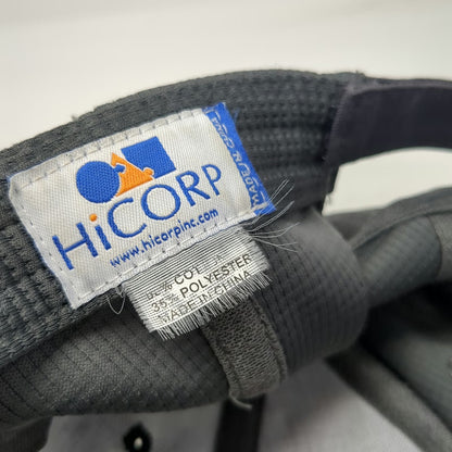 HiCORP Baseball Cap Black Gray G3 One Size Mesh Back Strapback A Great Catch Hat