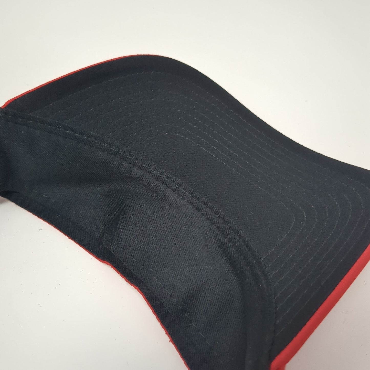Letter B Strapback Visor Hat Red One Size Adjustable Embroidered Nike