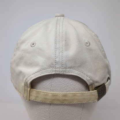 Ron Jon Surf Shop Cocoa Beach Baseball Cap Beige One Size Adjustable Cotton