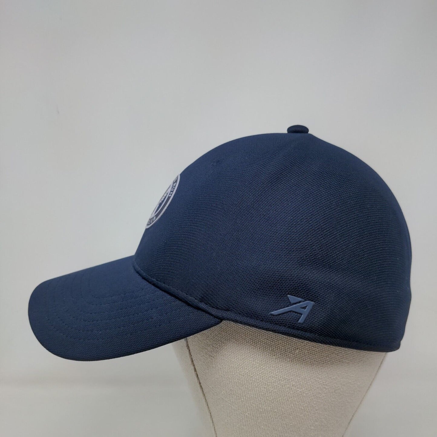Cypress Run Golf Club Fitted Hat Blue Large/XL Ahead Performance
