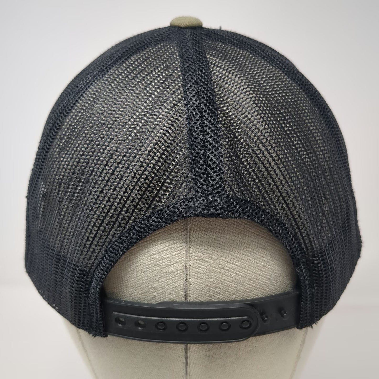 Yupoong Trucker Hat Green Black One Size Tractor Supply Co Patch Mesh Snapback