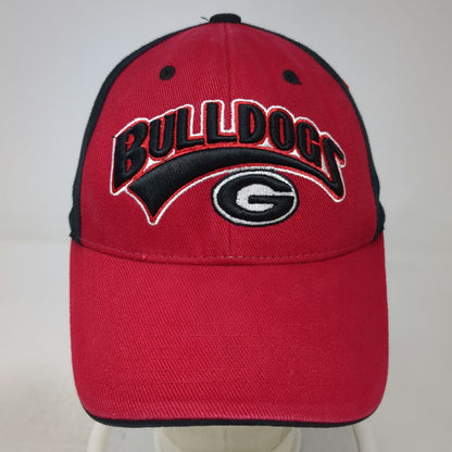 Georgia Bulldogs NCAA Captivating Headgear Red Black Cap Hat One Size Two Tone