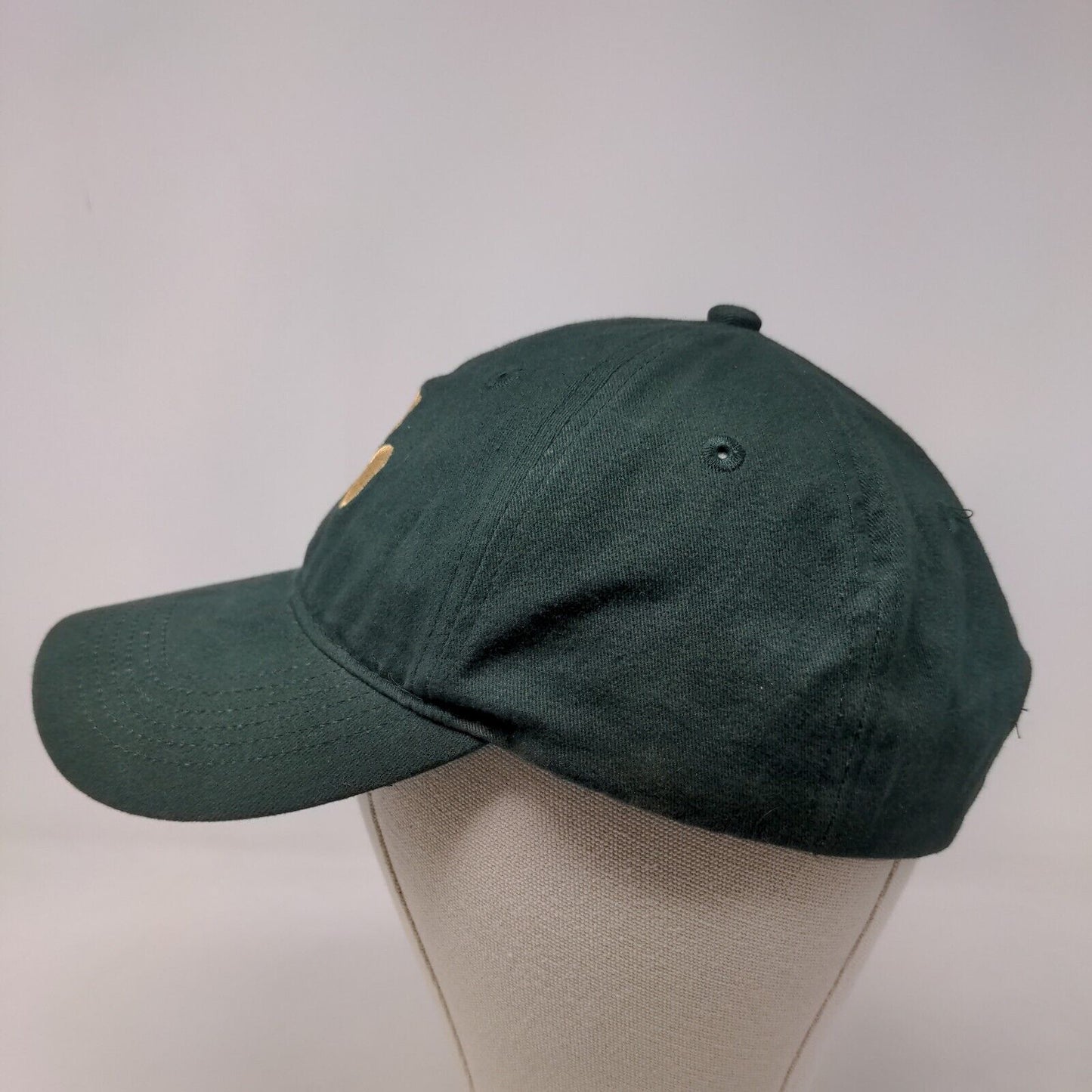 Port & Company Men's Slideback Hat Green Adjustable Embroidered Clover Logo