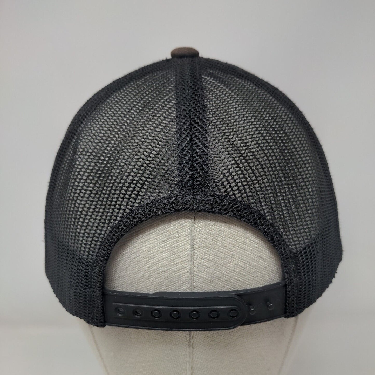 Sedona Tire and Wheel Snapback Trucker Hat Black One Size Adjustable Mesh Back