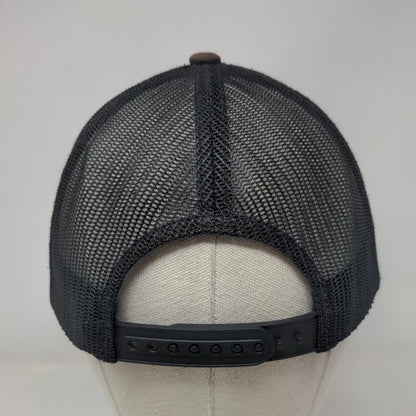 Sedona Tire and Wheel Snapback Trucker Hat Black One Size Adjustable Mesh Back
