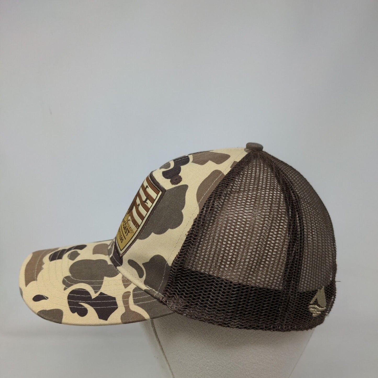 Ocean Coast Southern Outfitters Slideback Trucker Hat Camouflage OS Patriotic