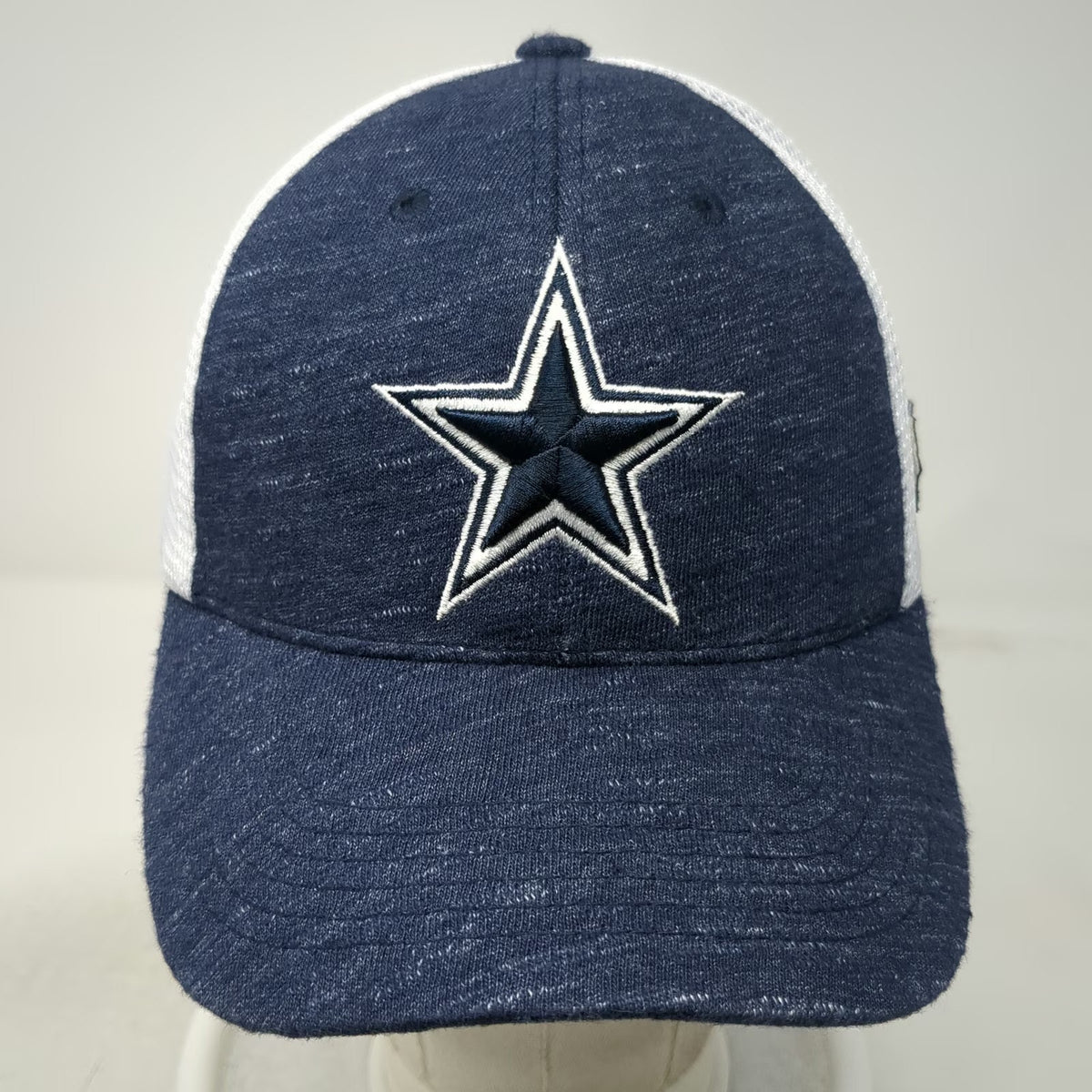 Dallas Cowboys NFL Authentic Trucker Hat Blue White One Size Snapback Mesh Star