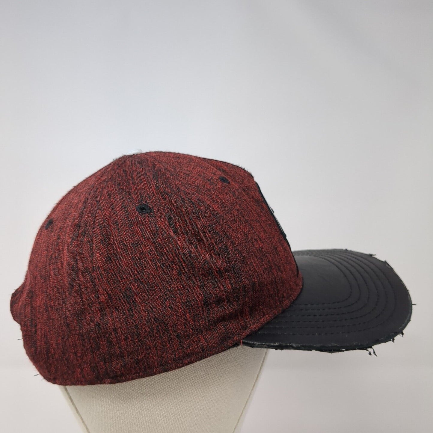 DC The Flash Snapback Hat Red One Size Adjustable Embroidered Vented Holes